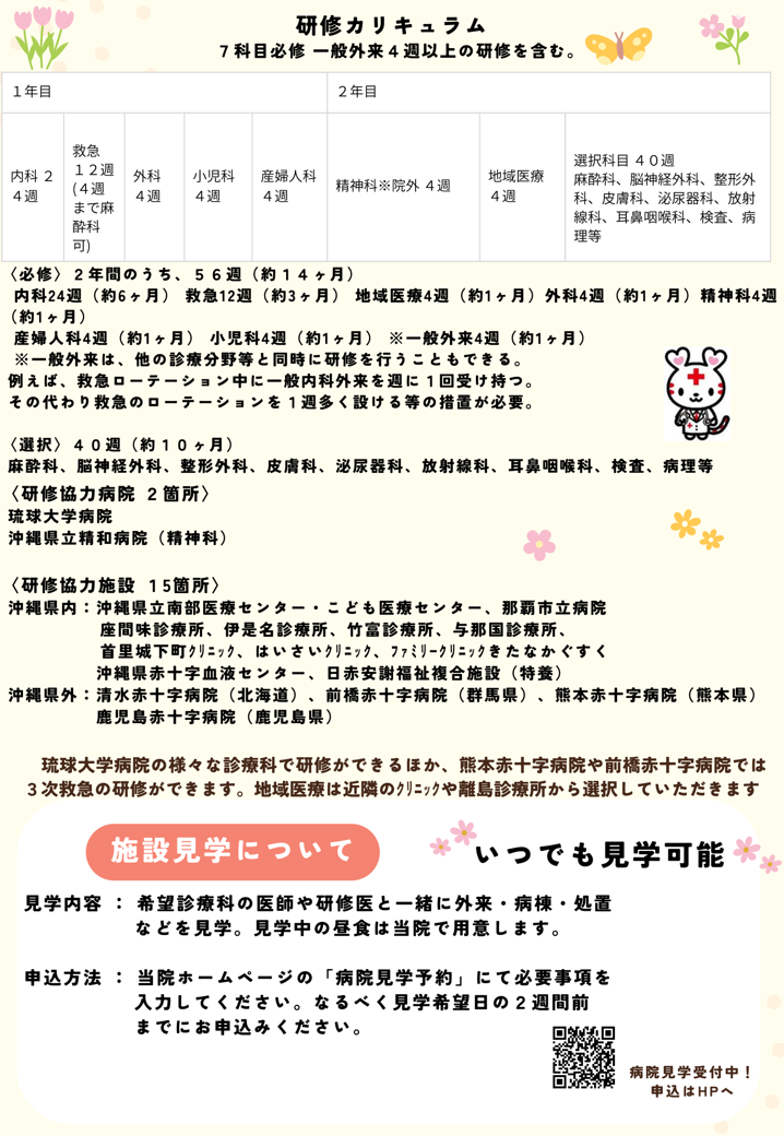 臨床研修プログラムのご案内